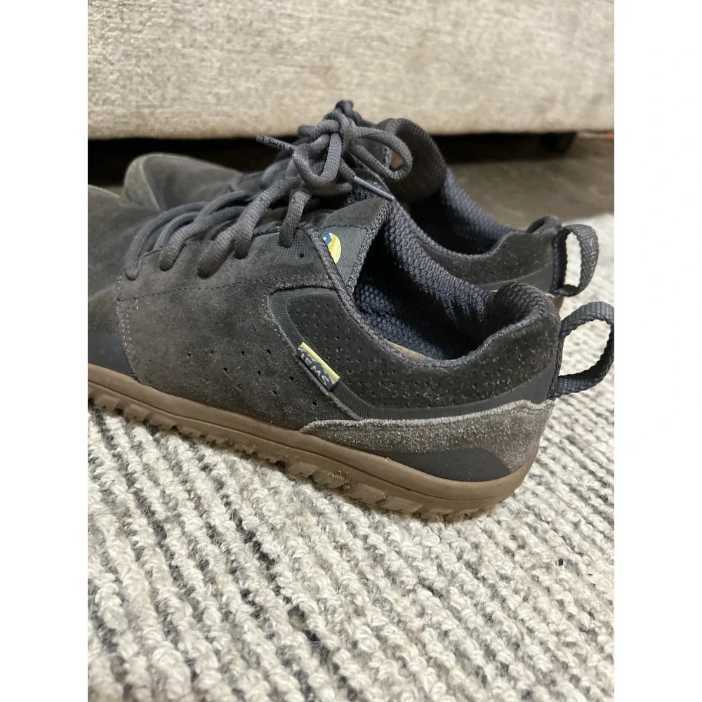 Lems Primal Zen Suede Men's 12 Women's 13.5 Graphite Barefoot Minimalist Sneaker